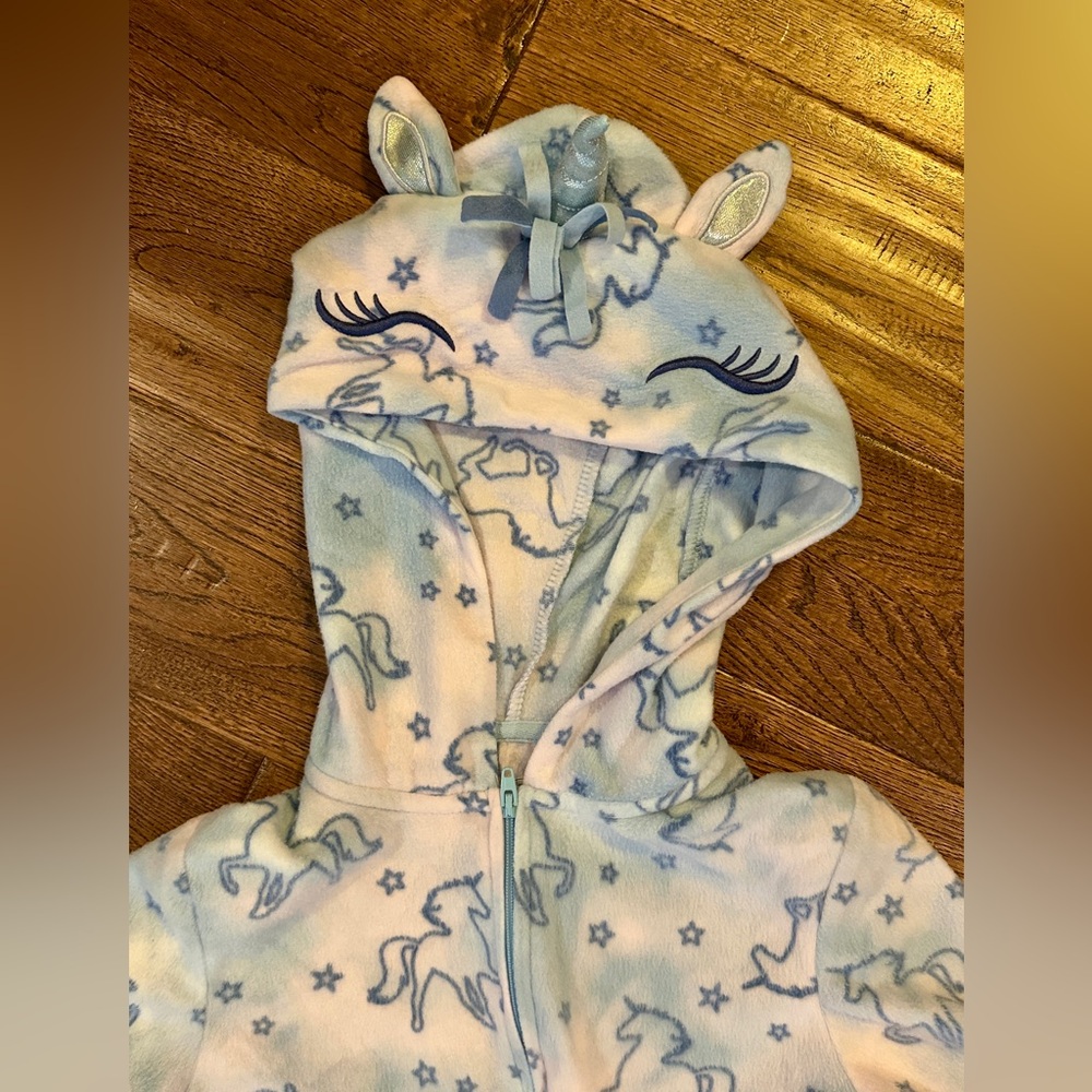 2 pairs Girls Fleece Zip Pajamas
